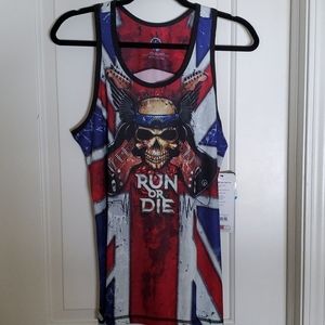Rare InknBurn ROD rock n roll singlet xl